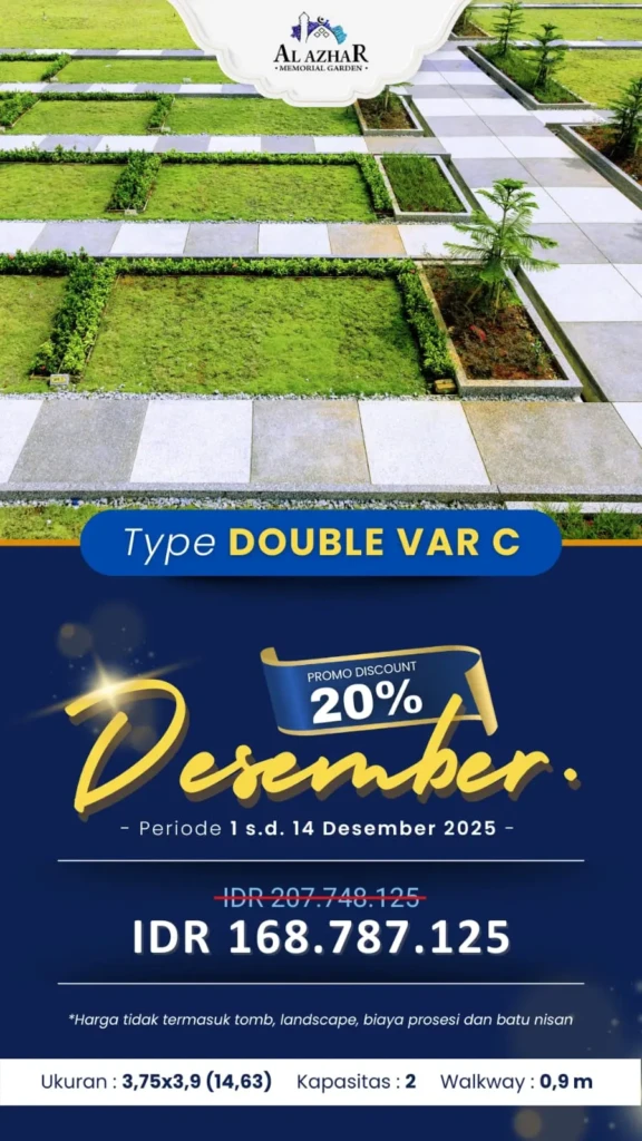 Harga Makam Tipe Double Varian C