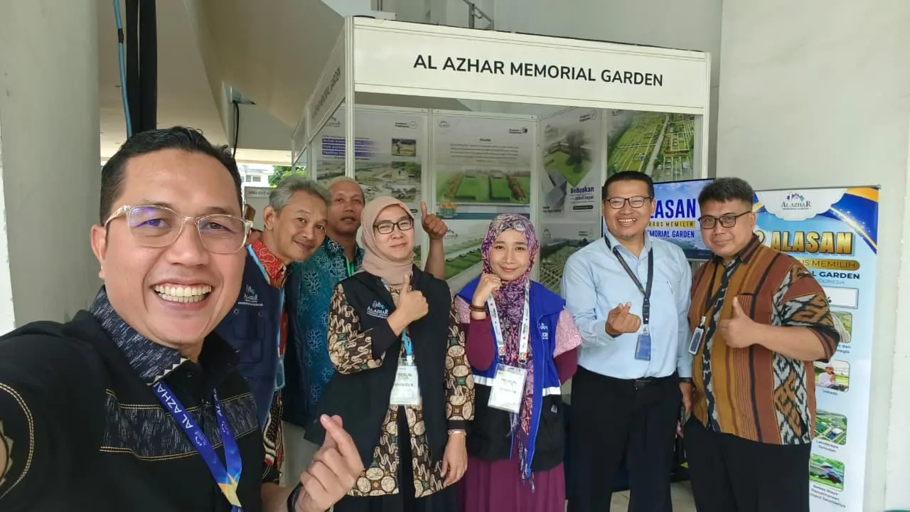Pameran Al Azhar Memorial garden bersama Tim MD Zulhamdi M. Saad