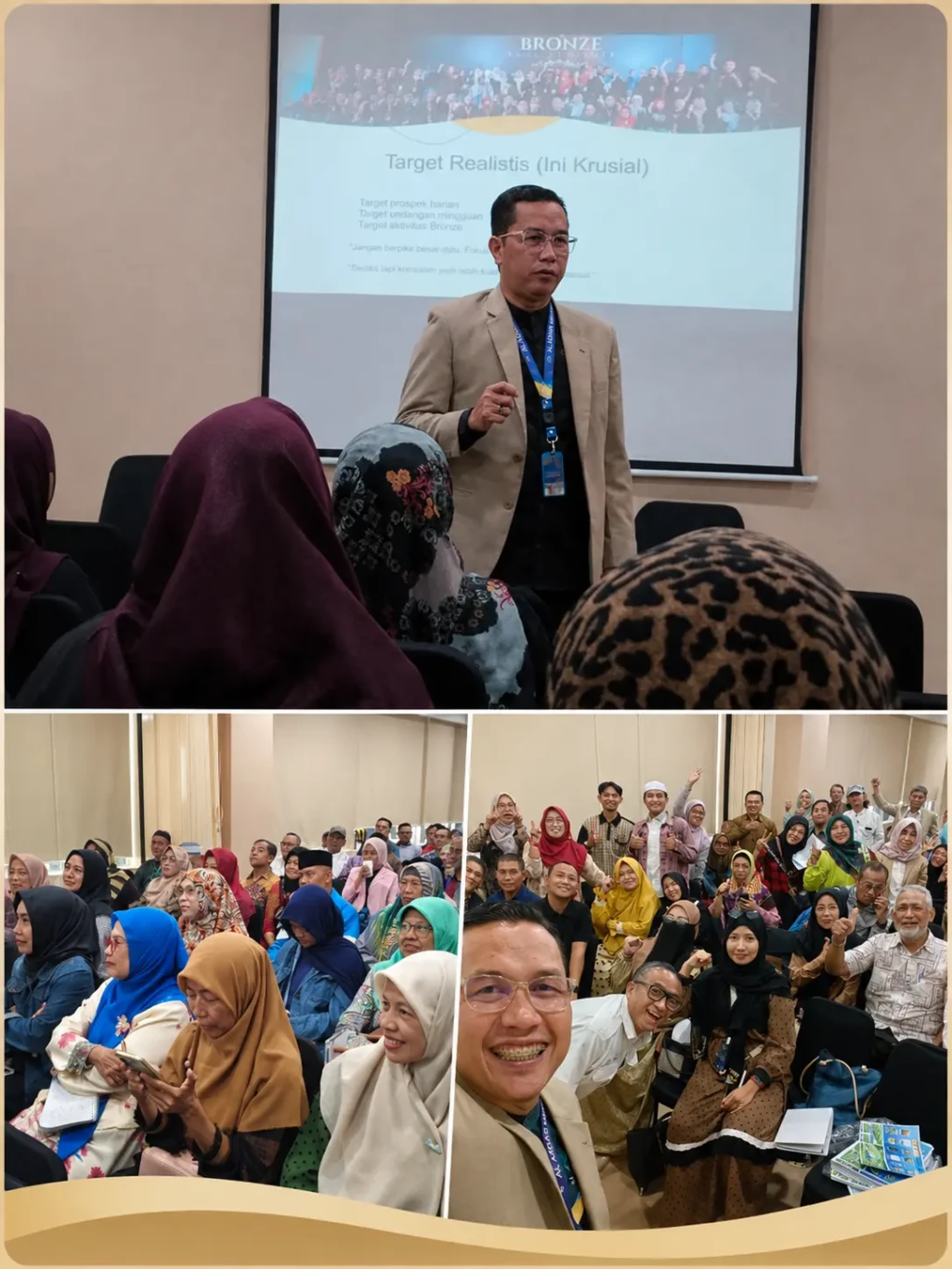 Zulhamdi M. Sa'ad, Lc. bersama tim Al Azhar Memorial Garden