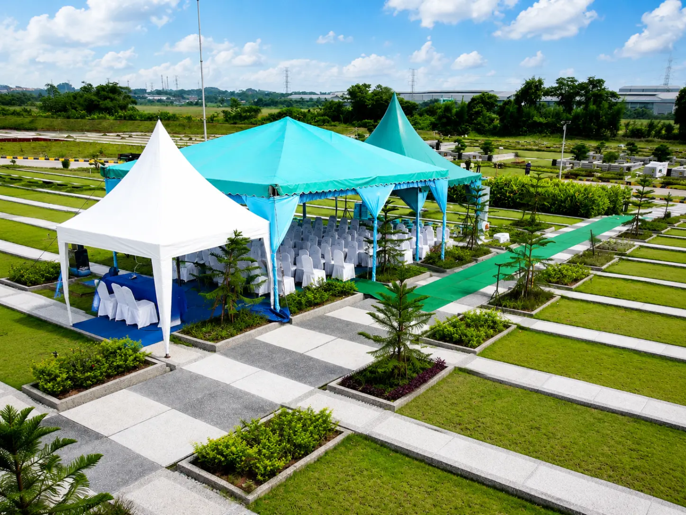tenda-kursi-fasilitas-pemakaman-alazhar