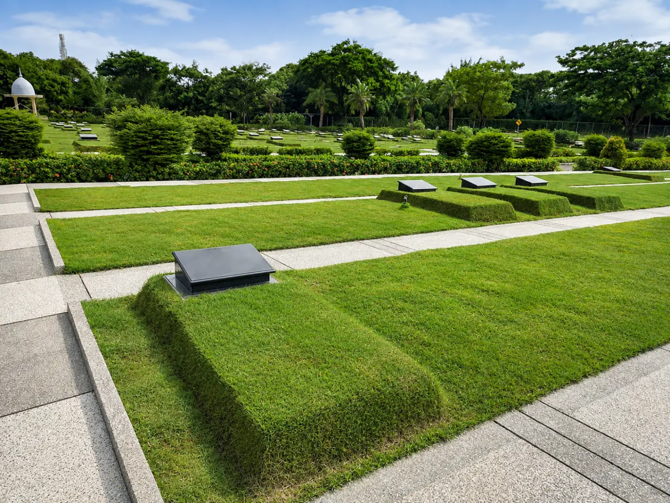 Walkway di Area Makam