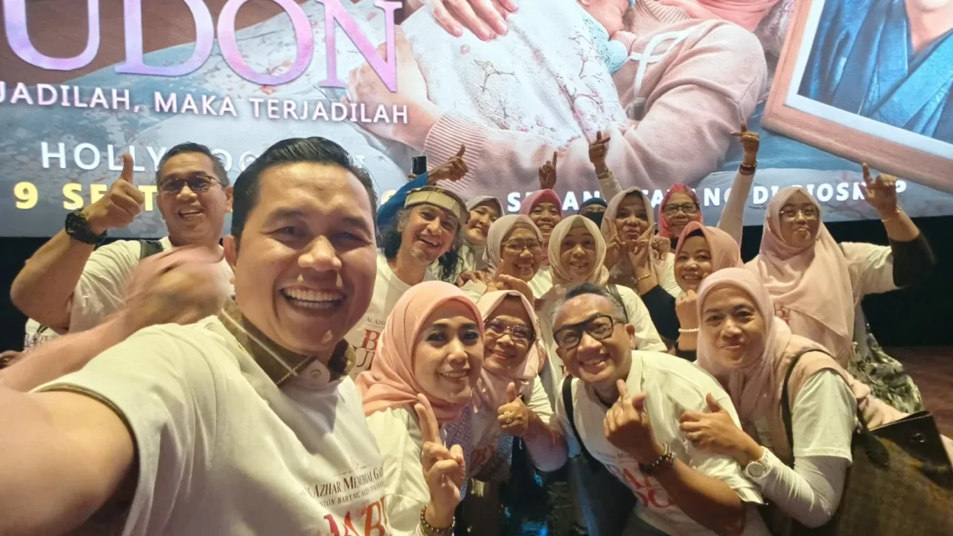 Kebersamaan Memorial Partner pada nonton bareng Baby Udon 2026