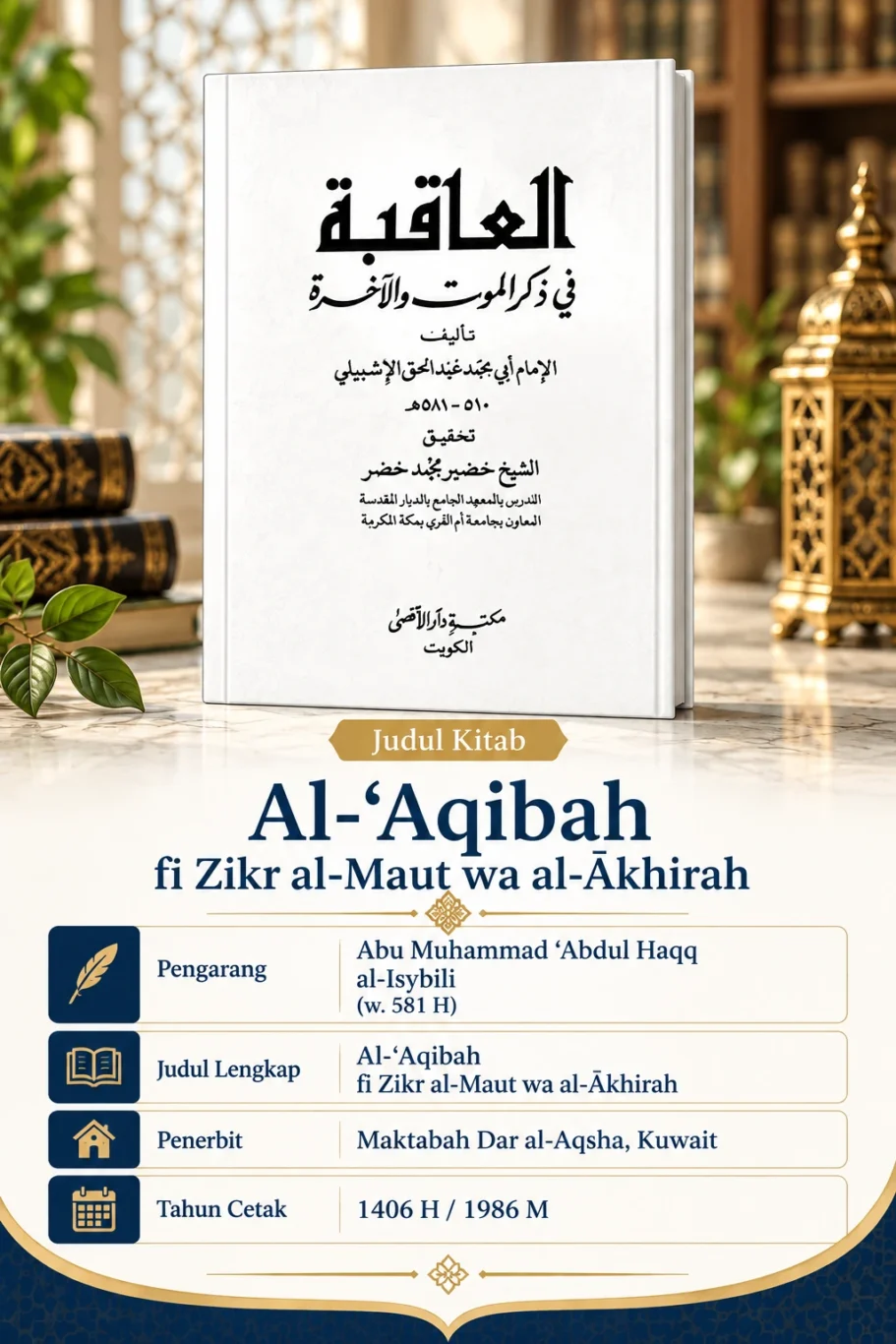 Kitab Al-Aqibah fi Dzikr al-Maut karya Abu Muhammad Abdul Haqq al-Isybili
