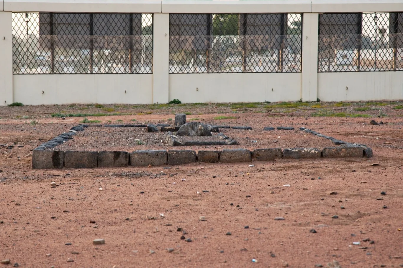 Lokasi makam Hamzah bin Abdul Muththalib di kawasan Uhud Madinah
