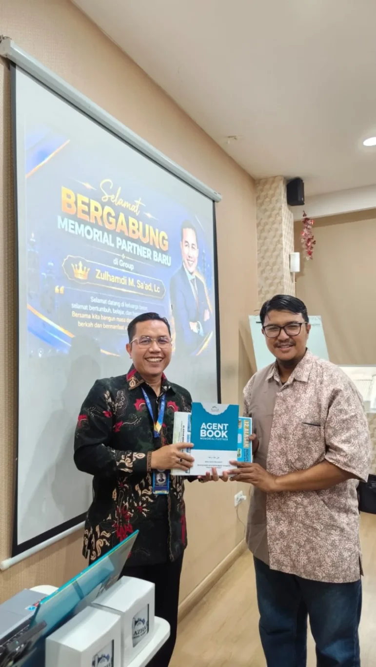 Pembekalan Agent Book Memorial Partner baru