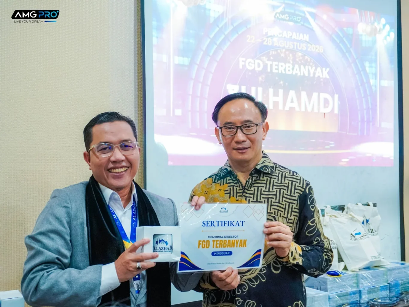 Top 1 MD FGD Terbanyak Mingguan Agustus 2026 Zulhamdi