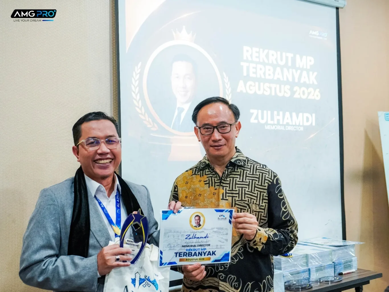 Top 1 MD Rekrut MP Terbanyak Agustus 2026 Zulhamdi