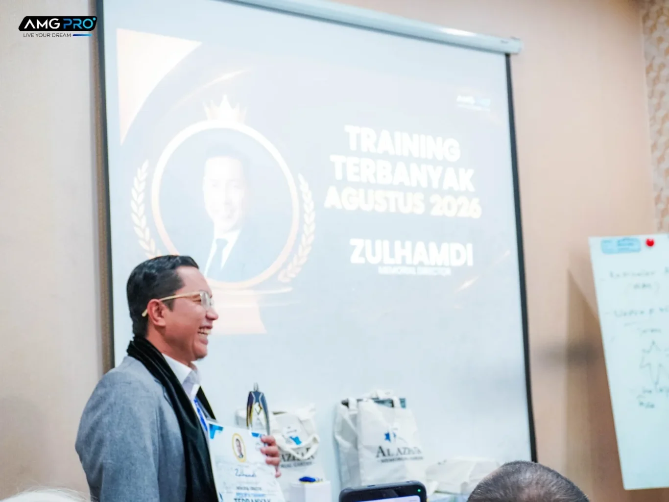 Dokumentasi Top 1 MD Training Terbanyak Agustus 2026