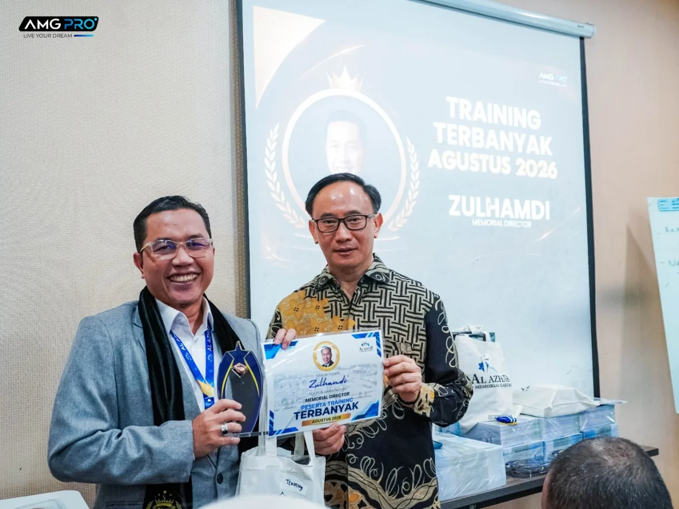 Top 1 MD Training Terbanyak Agustus 2026 Zulhamdi