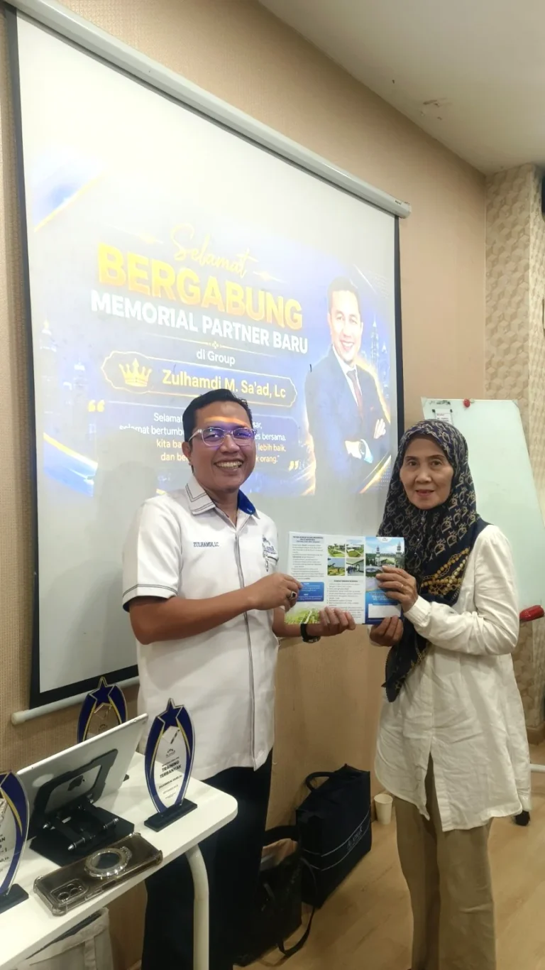 Penyambutan Memorial Partner baru pada FGD Group Zulhamdi pada 14 Oktober 2026