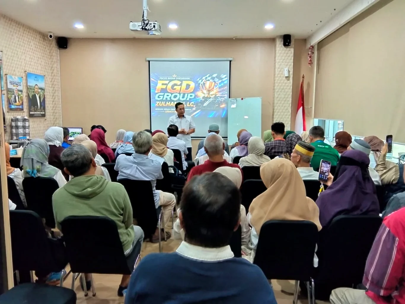 Peserta menyimak pembinaan FGD Group Zulhamdi pada 14 Oktober 2026