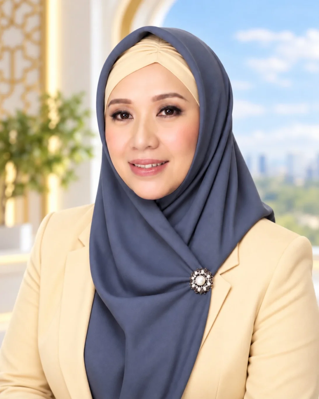 Susanti Pakaya, Konsultan Al Azhar Memorial Garden
