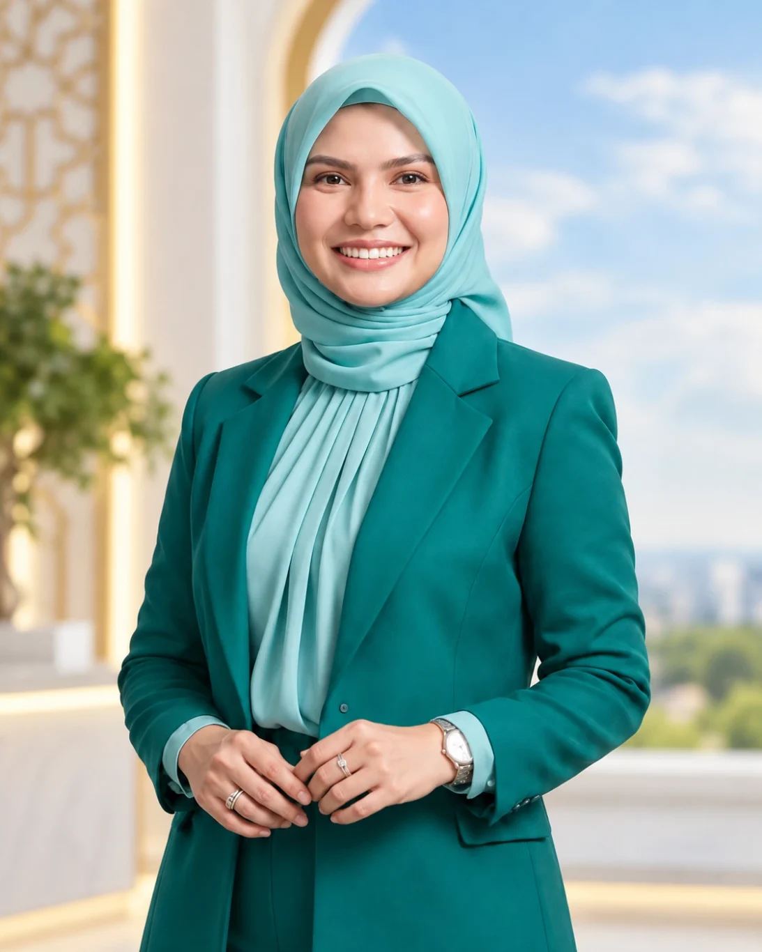Putri Balqis, Konsultan Al Azhar Memorial Garden